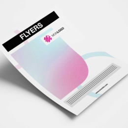 500 Flyers 9,9 x 21 (DL) cm
