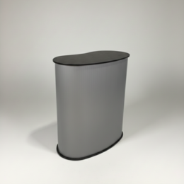 Comptoir PVC courbe