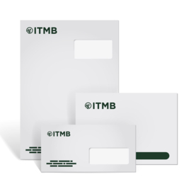 250 Enveloppes DL - Papier 80 g/m² Offset (11 x 22 cm)