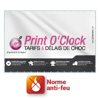 les bâche anti feu M1 pour les expositions