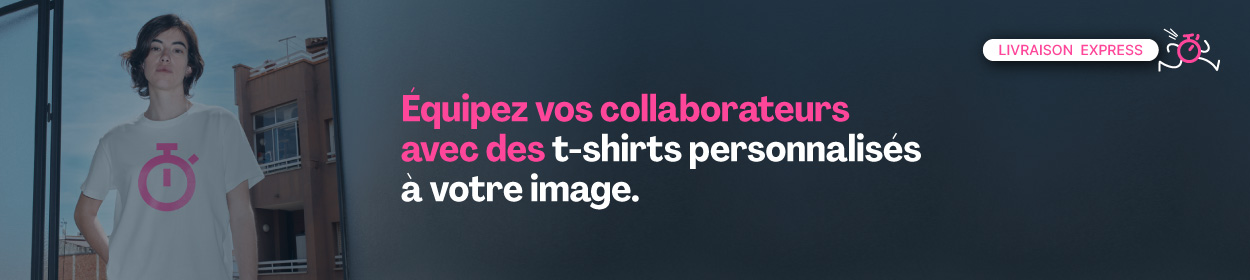 T-Shirts personnalisés pour vos équipes