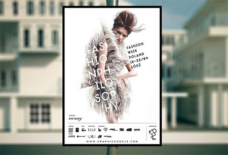 affiche métro