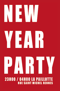 flyer soirée