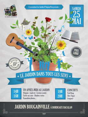 flyer concert jardin