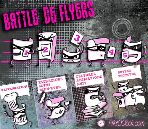 Le battle de flyers