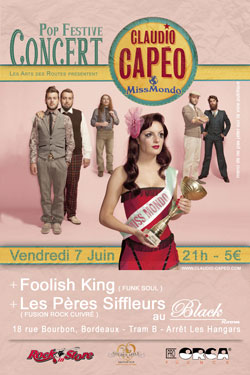 Exemple flyer vintage