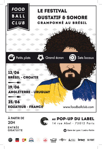 impression affiches festival foot et gastronomie