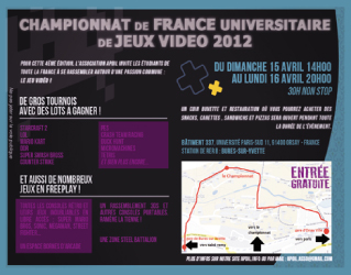 flyer jeu video