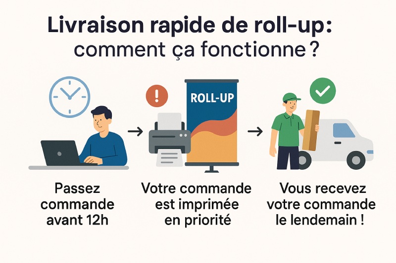 Roll up livraison rapide
