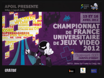 flyer jeu video
