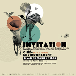 flyer cinéma environnement