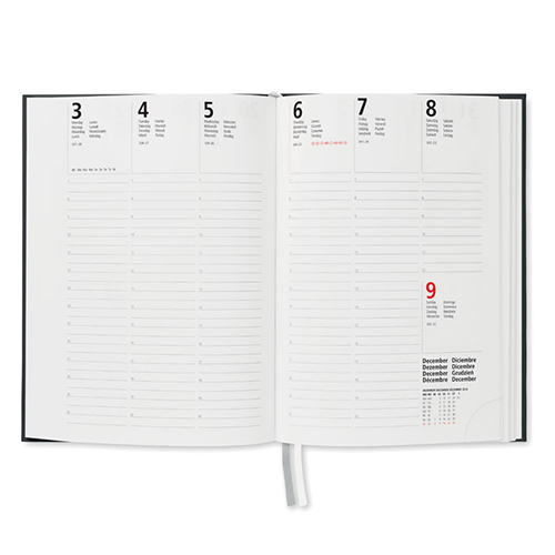 agenda publicitaire personnalisé