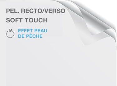 pelliculage soft touch brochure