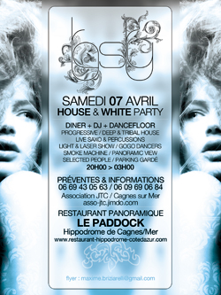 flyer soirée discothèque