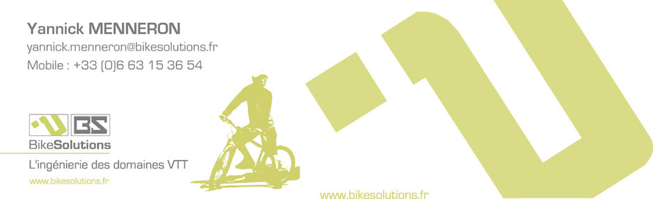 Carte de visite sport vtt
