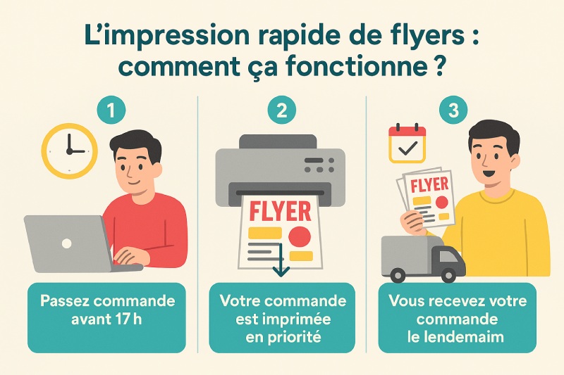 impression rapide flyer
