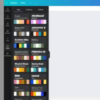 créer une affiche en ligne étape 3 - Personnalisez les couleurs, les polices... de votre affiche en ligne
