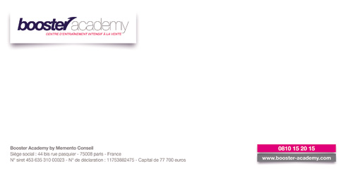 création carte de correspondance