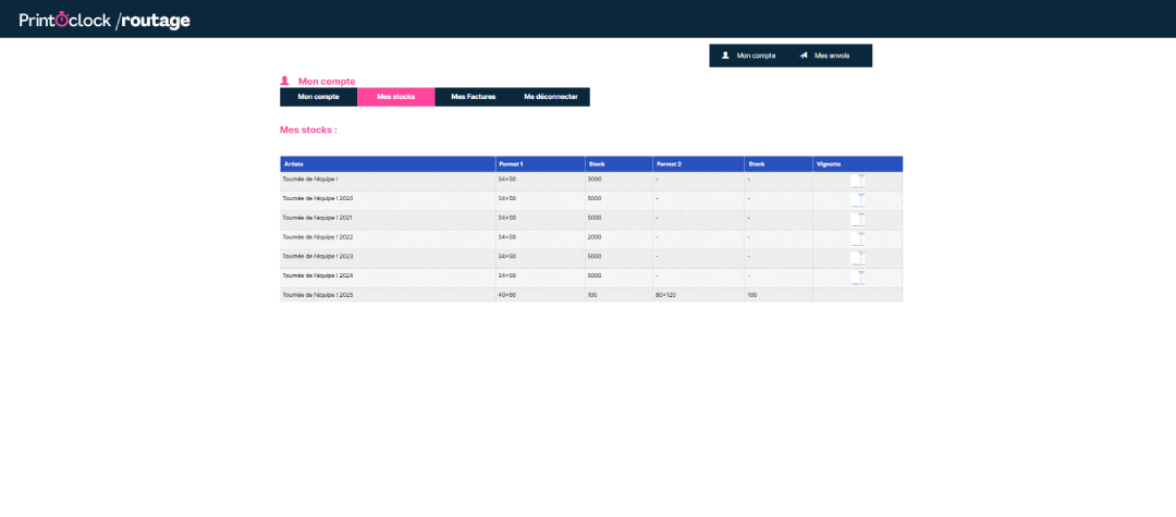 suivre vos stocks routage