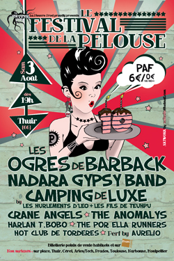 flyer festival musique