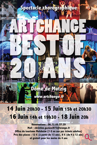 impression affiche spectacle chorégraphique