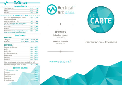 carte de restaurant originale