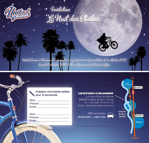 carte de correspondance design