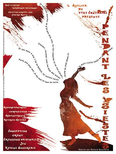 exemple affiche publicitaire musique et chant