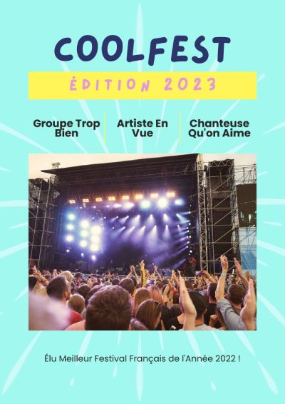 brochure festival exemple concerts