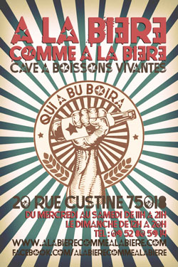 exemple flyer vintage
