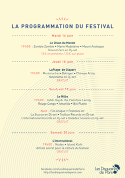 impression flyer festival paris