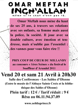 flyer spectacle théâtre