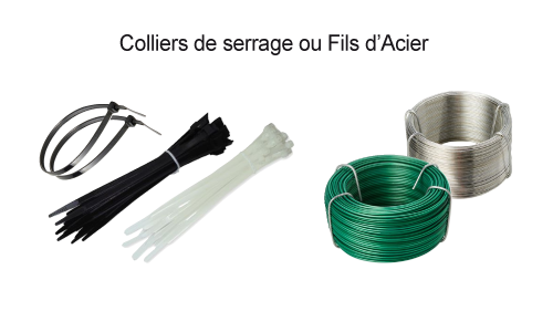 Attache pour panneau de chantier akylux