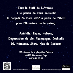 flyer restaurant café bar