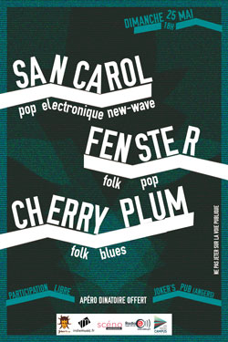 exemple flyers soirée concert
