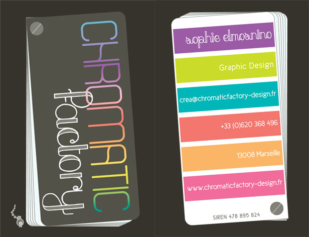 carte de visite graphiste